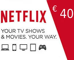 Netflix Gift Card €40 EU