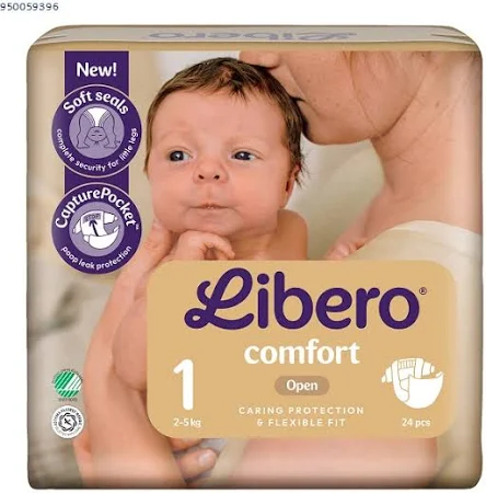 Libero Comfort 1 2-5kg 24pz
