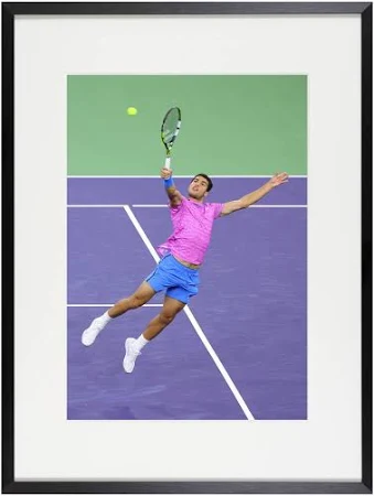 Stampa Fine Art Carlos Alcaraz - L'elegante – Poster fotografico iconico di ANTOINE COUVERCELLE