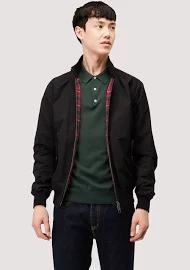 Baracuta giubbotto uomo Harrington G9 nero