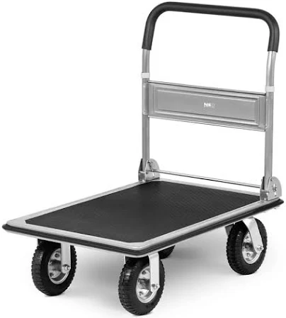 Carrello di movimentazione pieghevole portata max 300 kg utensili da officina 14_0007230