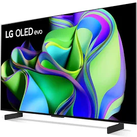 LG Oled Evo 42 Serie C3 OLED42C34LA, 4K, 4 HDMI, Smart TV 2023
