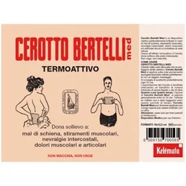 Cerotto Bertelli Med Termoattivo Medio 16X12 cm