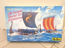 Heller Leif Eriksson Navi Vichinghe 80853 1/60 Kit Modello