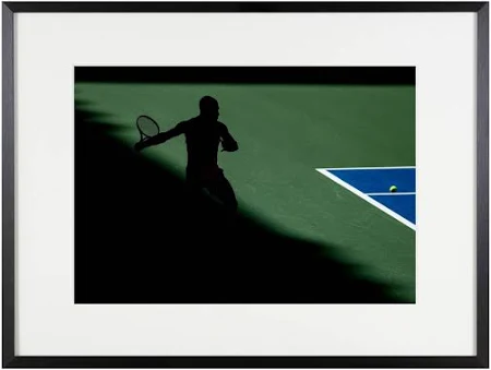 Stampa Fine Art Carlos Alcaraz - Ombra nera – Poster fotografico iconico di ANTOINE COUVERCELLE