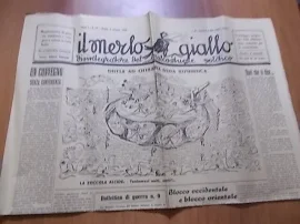Il Merlo Giallo N. 28 (1946) Difesa Ad Oltranza Della Repubblica