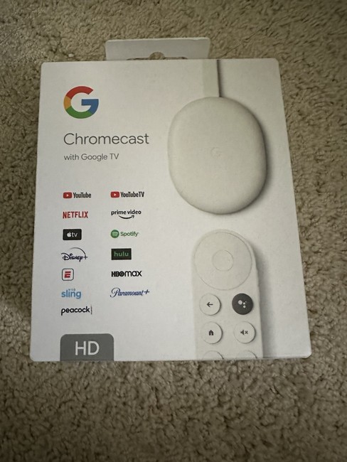 Google Chromecast con TV