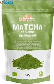 Tè Verde Matcha Biologico In Polvere - Grado Premium - Da 100 Grammi.