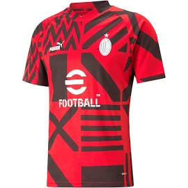 Puma 2022-2023 AC Milan Pre-Match Jersey (Red) Medium Adults