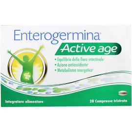 Enterogermina Active Age 28 Compresse Tristrato Integratore alimentare