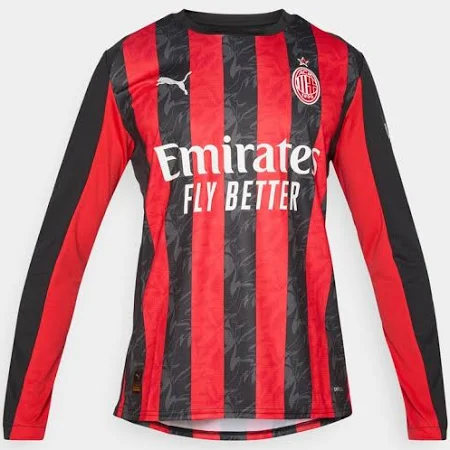 uomo puma Maglia Home Maniche Lunghe Milan AC 2025/26