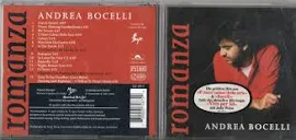 Andrea Bocelli Cd Romanza 16 Tracce Giorgia Gerardina Trovato Sarah