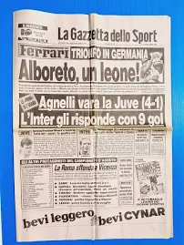 Gazzetta Dello Sport 6 Agosto 1985