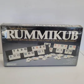 Gioco vintage Pressman originale Rummikub Rummy Tile n. 400 Nuovo vecchio stock sigillato