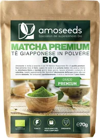 Tè Verde Matcha in polvere Bio 70G | Grado Premium, Origine Giappone, Kagoshima | 100% Naturale, Puro e Biologico | Qualità superiore