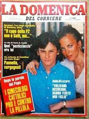 La Domenica del Corriere 8 Ottobre 1983 Ligabue Donizetti Milo Christiania Gelli,