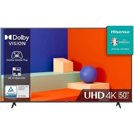 Hisense 50" UHD 4K 2023 50e63kt, Smart TV Vidaa U6, Dolby Vision, HDR 10+,