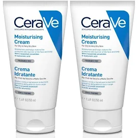 CeraVe Crema Corpo Idratante Pelle Molto Secca 50 ml Set da 2 2x50 | Cosmetici e Igiene | Idratanti del Corpo