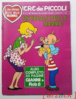 CORRIERE dei PICCOLI anno LXIII N 19 - 1971 Toppi