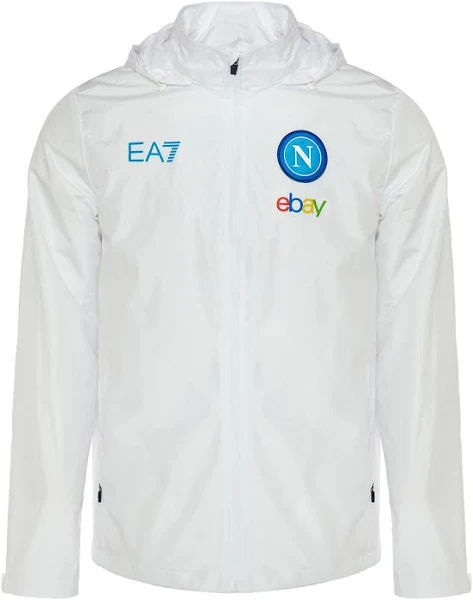 SSC NAPOLI 23/24 Giacca Antivento Leggera Giacca Unisex - Adulto (Pacco da 1)