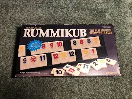 Rummikub, Rummy Tile Game, prodotto da Pressman, 1990