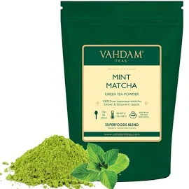 VAHDAM Teas tè Verde alla Menta Matcha 100 G