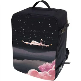 Ryanair, bagaglio a mano multifunzionale, zaino imbottito, borsa da viaggio, borsa da viaggio, borsa imbottita per aereo, dimensioni 40 x 25 x 20 cm