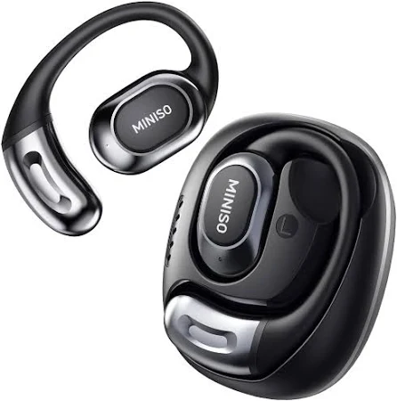 MINISO MS156 - Cuffie traduttore in tempo reale, 3 in 1 - Traduttore AI supporta 134 lingue con app, cuffie traduttore intelligente per affari, viaggi