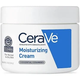 Cerave crema idratante, idratante viso e corpo, 12 oz