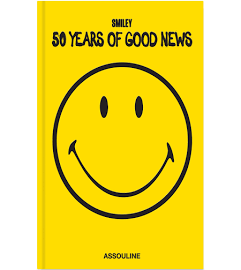 Assouline “Smiley, 50 Years of Good News” By Franklin Loufrani Men Fashion & Lifestyle Multi in Taglia, One Size