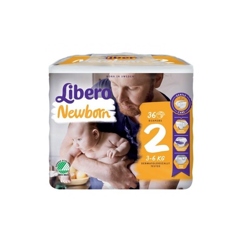 Libero Newborn 2 3-6 Kg 34 Pezzi