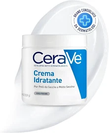 Cerave Crema Idratante Viso E Corpo, Per Pelli Da Secche A Molto