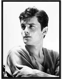 Everett Collection Poster: Alain Delon I su Posterlounge.it