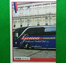 Figurina Calciatori Panini 2019/20 Genoa Bus N°177 Album 2020