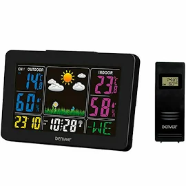 Denver Electronics Stazione meteorologica multifunzione WS-540 Nero