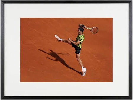 Stampa Fine Art Carlos Alcaraz - Atletico – Poster fotografico iconico di ANTOINE COUVERCELLE