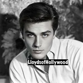 Alain Delon bello attore francese internazionale star del cinema fotografia 1960