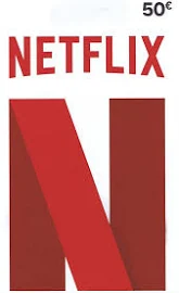 Carta Regalo 50 EUR (Europa) (Netflix)