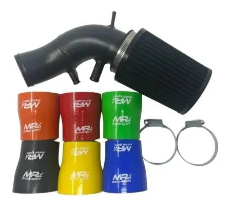 Aspirazione Diretta alta FIAT 500 ABARTH ALLUMINIO CON VAPORI OLIO GARRET 1446 Rosso