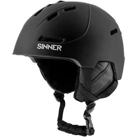 Sinner Senzaner Silverton - Nero - Casco Sci Taglia M negro Unisex