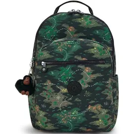 Kipling Zaino Seoul College 32L Verde