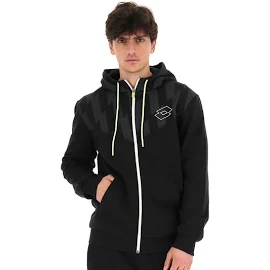 Lotto - Logo VI Sweat FZ HD FL - Lifes Jacket male - Nero