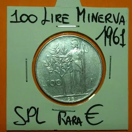100 Lire 1961 Minerva1°tipo Spl (4) Sigillata Compra Subito