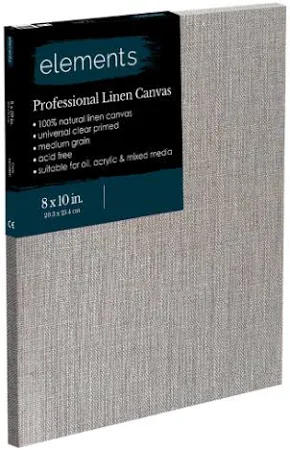 Elements Professional Linen Canvas Standard Edge