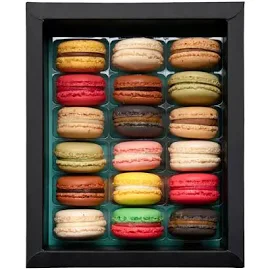 Macarons box 18 pezzi | Shop Online - Serge Milano