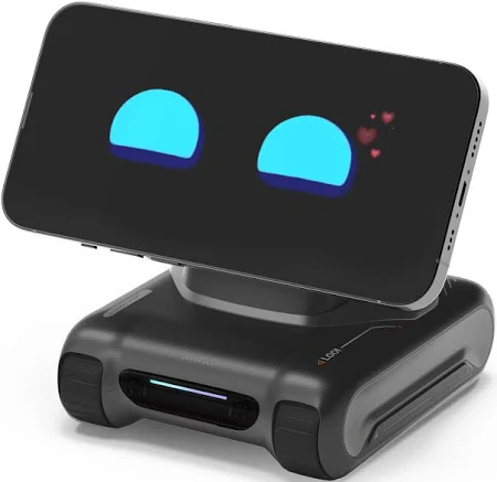 Looi Robot-Space Black – ai Desktop Companion con ChatGPT Interazione vocale, memoria, personalità, riconoscimento di Gesti e volti, Supporto