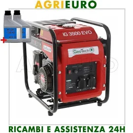 Generatore di corrente ad Inverter 3,2 KW Monofase GeoTech IG 3500 Evo