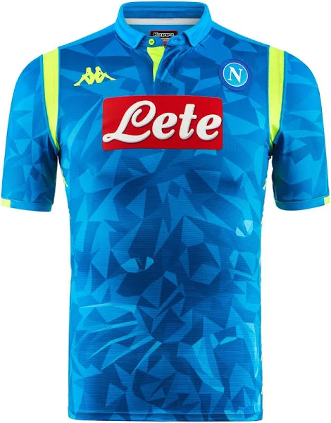 SSC NAPOLI MAGLIA AUTENTICA GARA EUROPA LEAGUE 2018-19