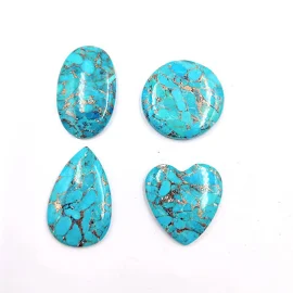 AAA Qualità Blu Rame Turchese pietra preziosa / Pietra semi preziosa / Cristallo curativo / Pietra gioiello bella pietra colorata