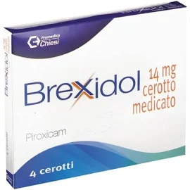 brexidol 14 mg cerotto medicato 4 cerotti